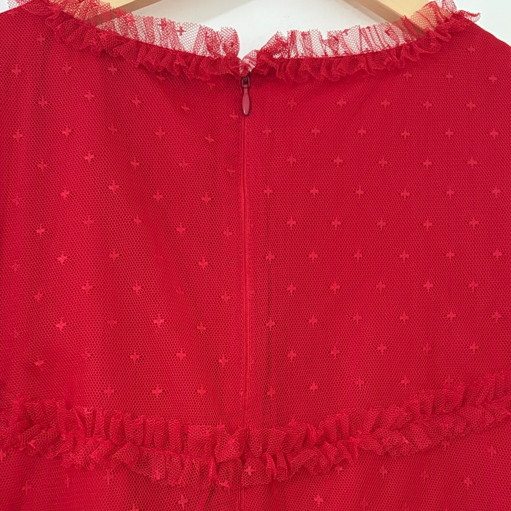 NWT Ivy City Co Red Star Tulle Maxi Dress 3X - Picture 13 of 15